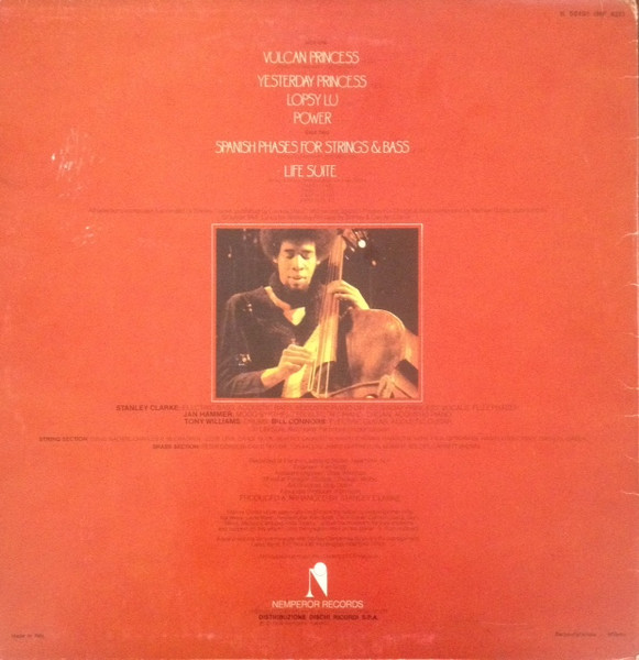 Stanley Clarke - Stanley Clarke (LP, Album, RP)