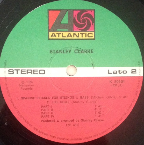 Stanley Clarke - Stanley Clarke (LP, Album, RP)