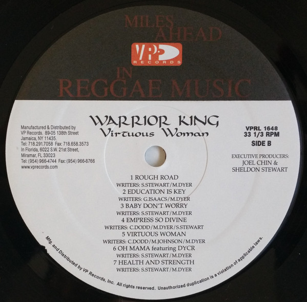 Warrior King - Virtuous Woman (LP, Album)