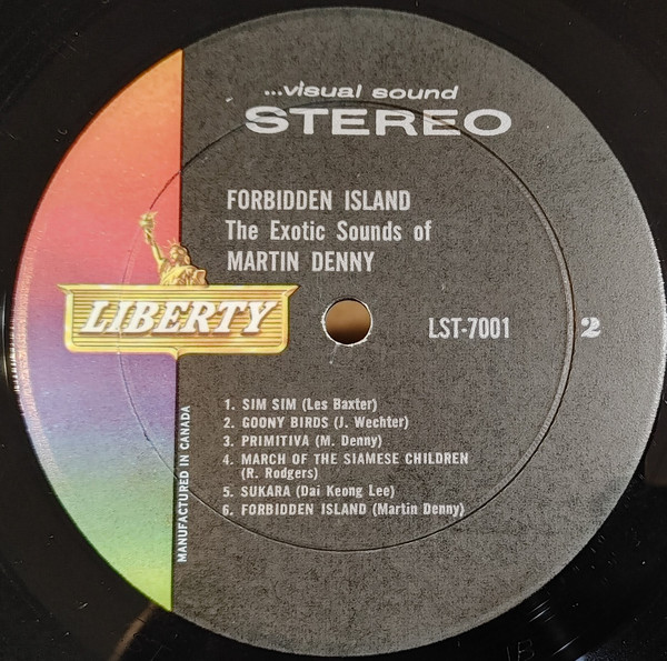 Martin Denny - Forbidden Island (LP, Album)