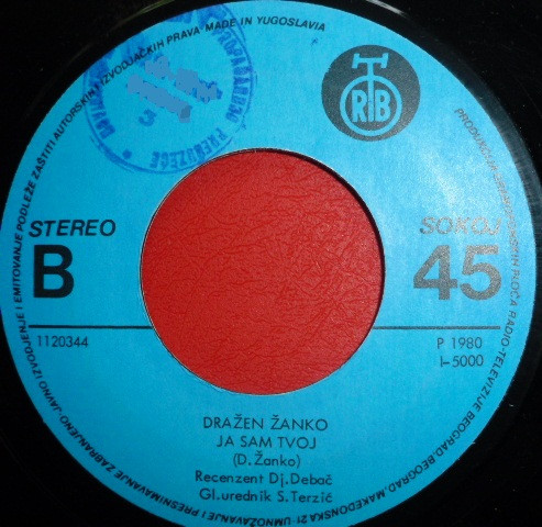 Dražen Žanko - Kamena Sa Ramena / Ja Sam Tvoj (7