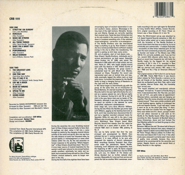 Aaron Neville - Make Me Strong (LP, Comp)