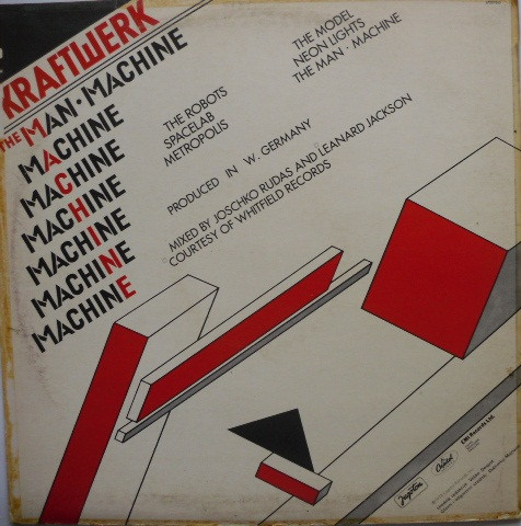 Kraftwerk - The Man • Machine (LP, Album)