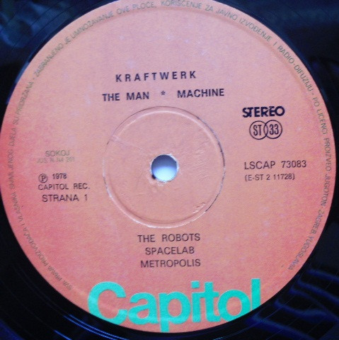 Kraftwerk - The Man • Machine (LP, Album)
