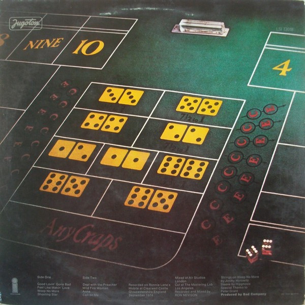Bad Company (3) - Straight Shooter (LP, Album)