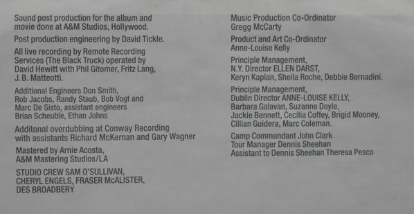 U2 - Rattle And Hum (2xLP, Album, Gat)
