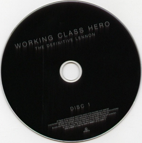 John Lennon - Working Class Hero - The Definitive Lennon (2xCD, Comp)