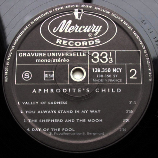 Aphrodite's Child - End Of The World (LP, Album)