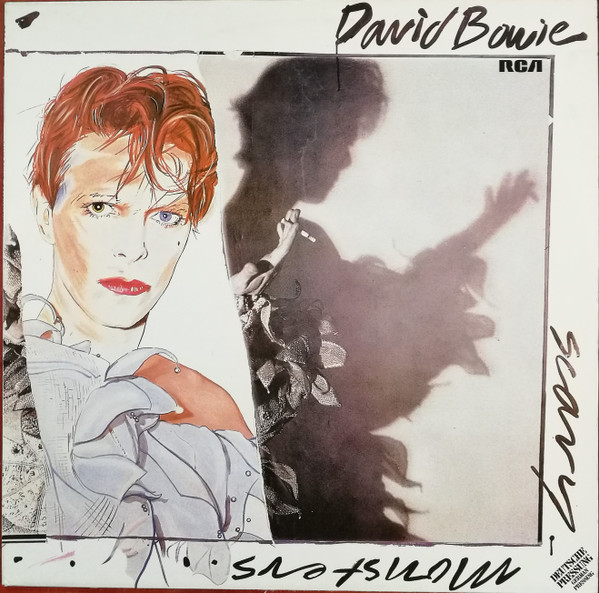 David Bowie - Scary Monsters (LP, Album, Ora)