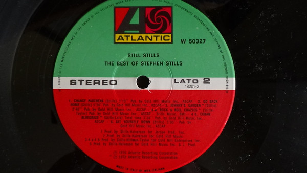 Stephen Stills - Still Stills: The Best Of Stephen Stills (LP, Comp)