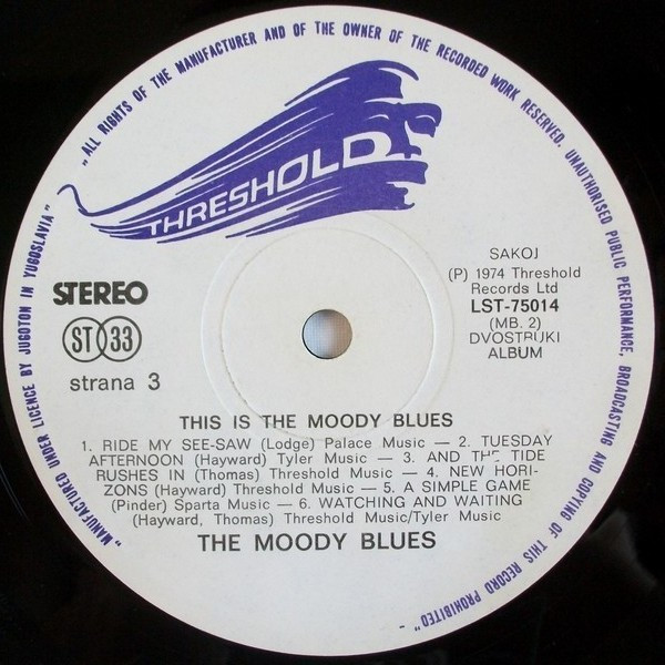 The Moody Blues - This Is The Moody Blues (2xLP, Comp, Gat)