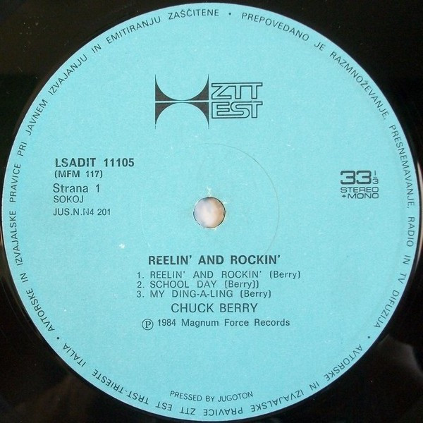 Chuck Berry - Reelin' And Rockin' (LP, Album)