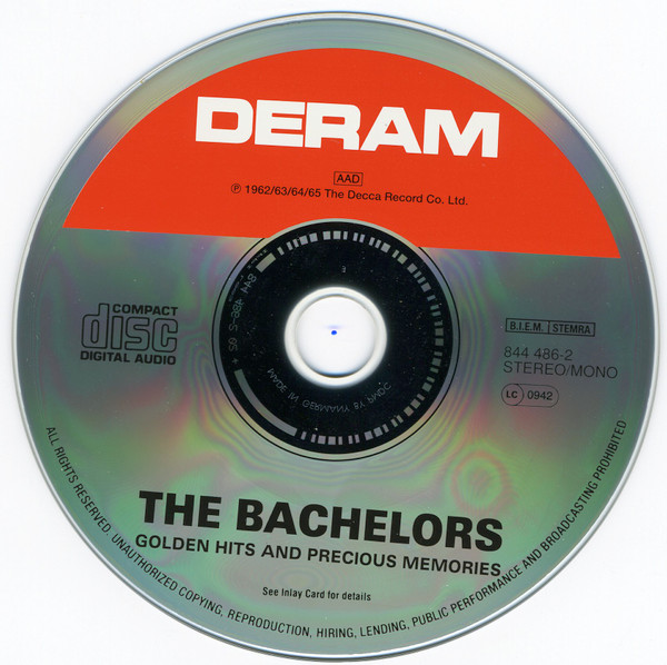 The Bachelors - Golden Hits And Precious Memories (CD, Comp)