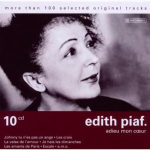 Edith Piaf - Edith Piaf Adieu Mon Coeur (10xCD, Comp + Box)