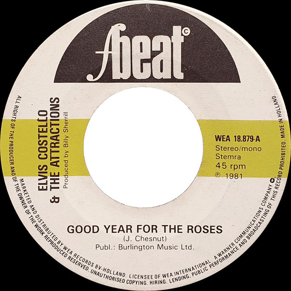 Elvis Costello - Good Year For The Roses (7