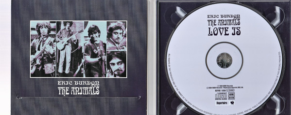 Eric Burdon & The Animals - Love Is (CD, Album, RE, RM, Dig)