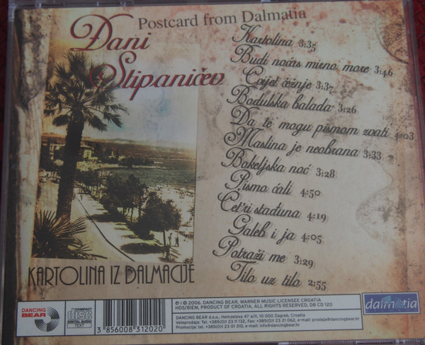 Đani Stipaničev - Kartolina Iz Dalmacije (CD, Album)