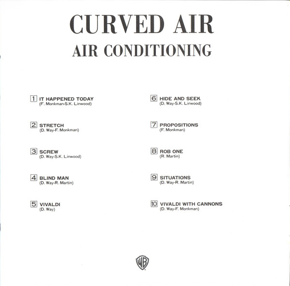 Curved Air - Airconditioning (CD, Album, RE)