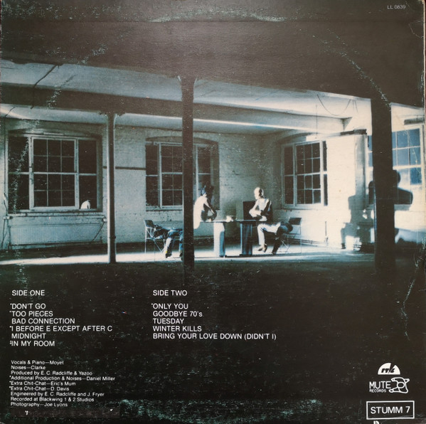 Yazoo - Upstairs At Eric's (LP, Album, RE)