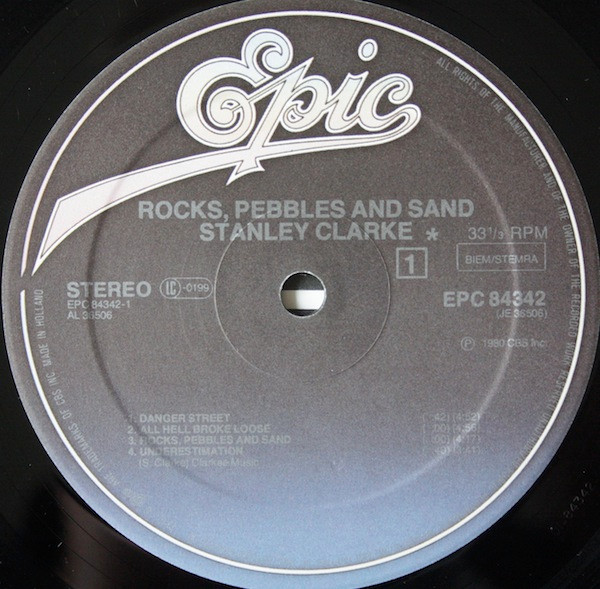 Stanley Clarke - Rocks, Pebbles And Sand (LP, Album)
