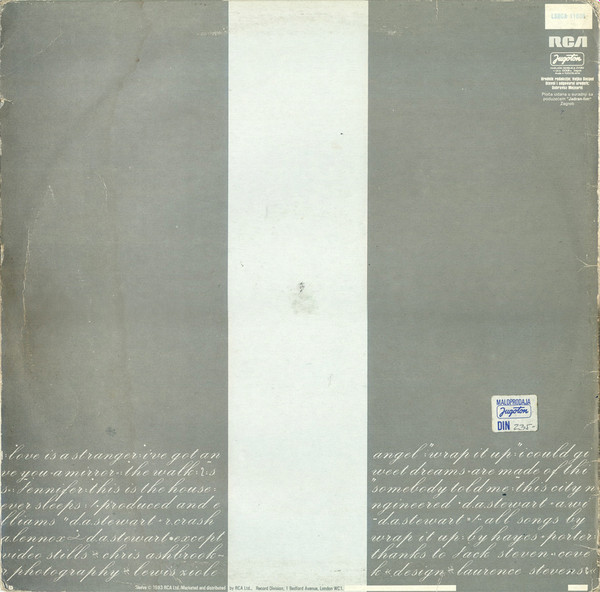 Eurythmics - Sweet Dreams (Are Made Of This) (LP, Album)
