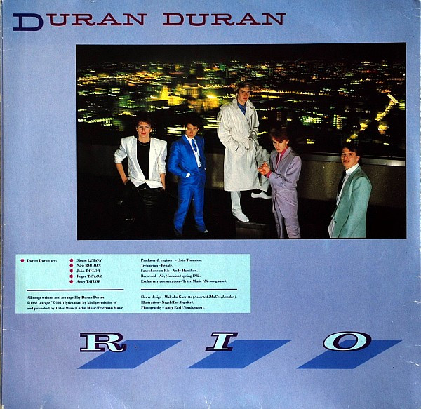 Duran Duran - Rio (LP, Album)