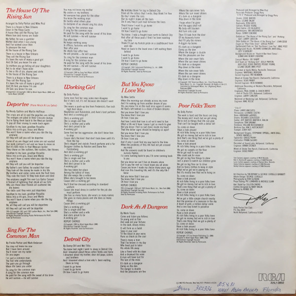 Dolly Parton - 9 To 5 And Odd Jobs (LP, Album, Ind)