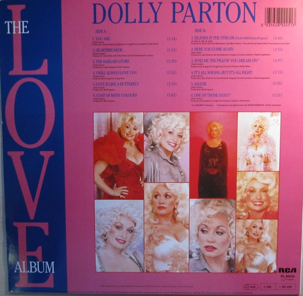 Dolly Parton - The Love Album (LP, Comp)