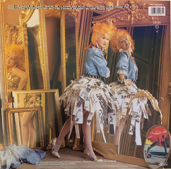 Cyndi Lauper - True Colors (LP, Album)