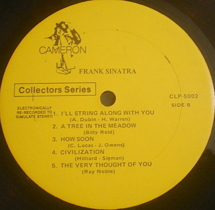 Frank Sinatra - The Original Frank Sinatra (LP, Comp)