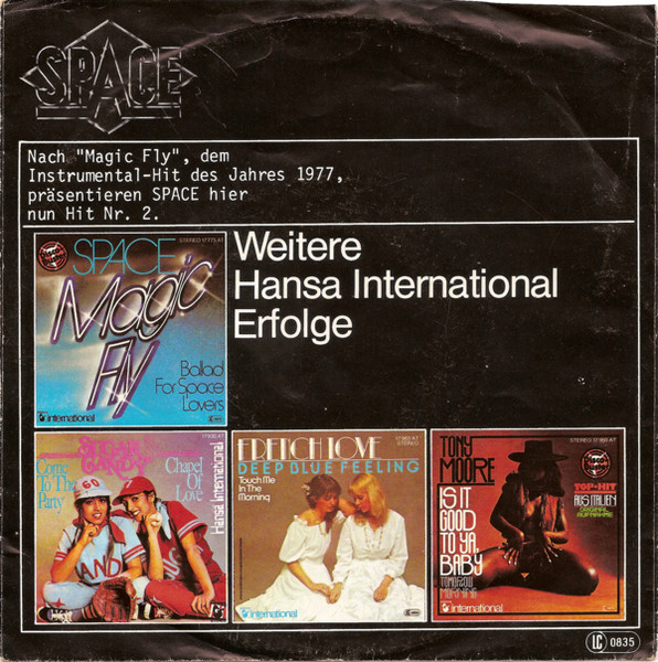 Space - Carry On, Turn Me On / Tango In Space (7