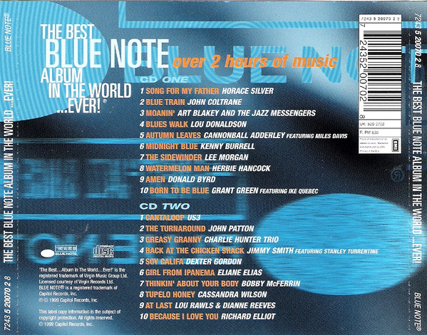 Various - The Best Blue Note Album In The World...Ever! (2xCD, Comp)