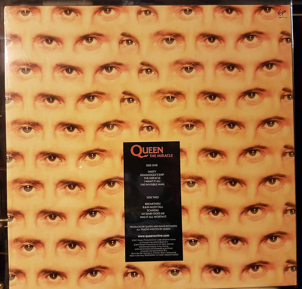 Queen - The Miracle (LP, Album, RE, RM, 180)