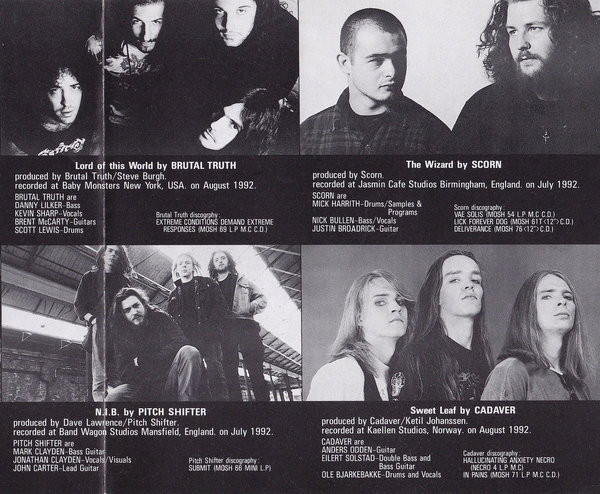Various - Masters Of Misery - Black Sabbath: An Earache Tribute (CD, Comp)