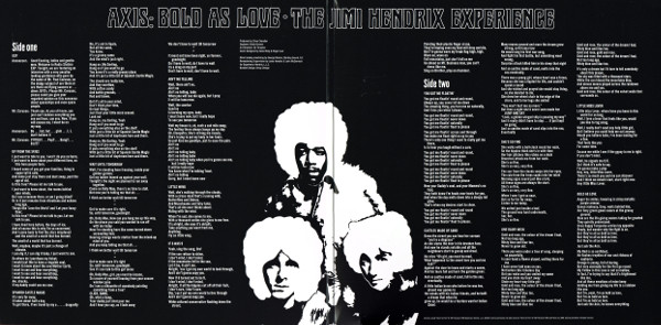 The Jimi Hendrix Experience - Axis: Bold As Love (LP, Album, RE, RM, RP, 180)