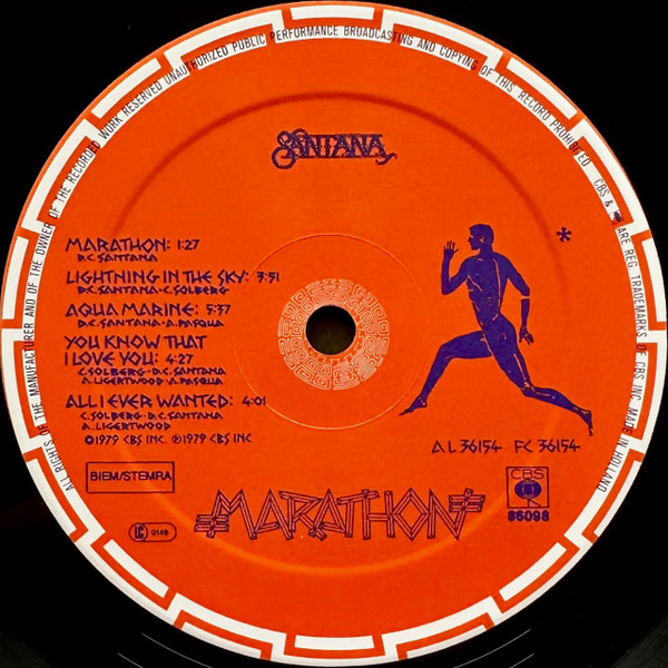 Santana - Marathon (LP, Album)