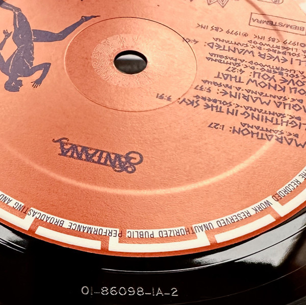 Santana - Marathon (LP, Album)