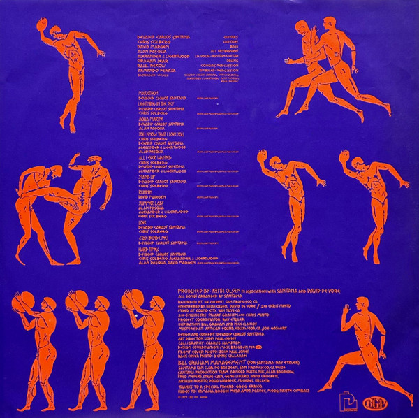 Santana - Marathon (LP, Album)