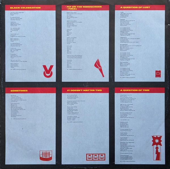Depeche Mode - Black Celebration (LP, Album)