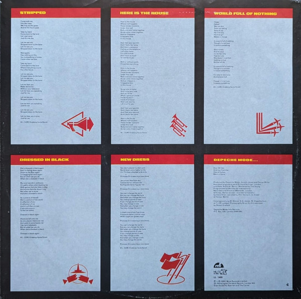 Depeche Mode - Black Celebration (LP, Album)