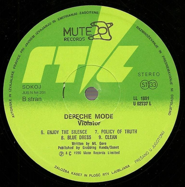 Depeche Mode - Violator (LP, Album)