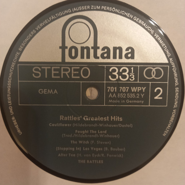 The Rattles - Rattles' Greatest Hits (LP, Comp)