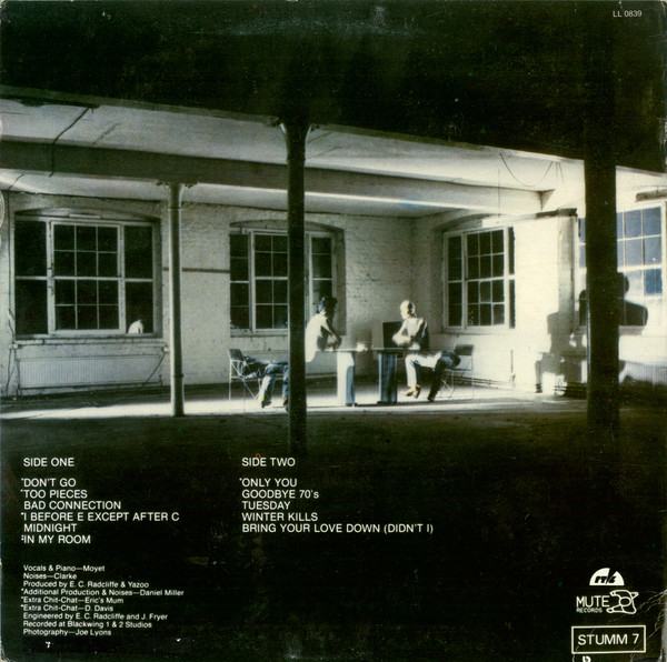 Yazoo - Upstairs At Eric's (LP, Album)