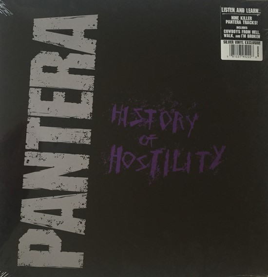 Pantera - History Of Hostility (LP, Comp, Sil)