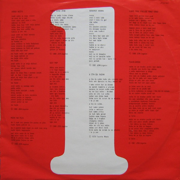 Azra (3) - Ravno Do Dna (3xLP, Album)