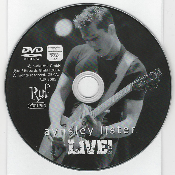 Aynsley Lister - Live! (DVD-V, NTSC)