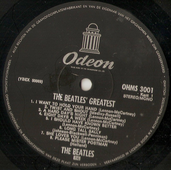 The Beatles - Beatles' Greatest (LP, Comp, M/Print)