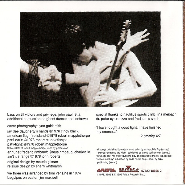Patti Smith Group - Easter (CD, Album, RE, RM, Dis)