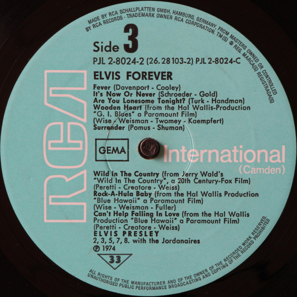 Elvis* - Elvis Forever (32 Hits And The Story Of A King) (2xLP, Comp, Gat)
