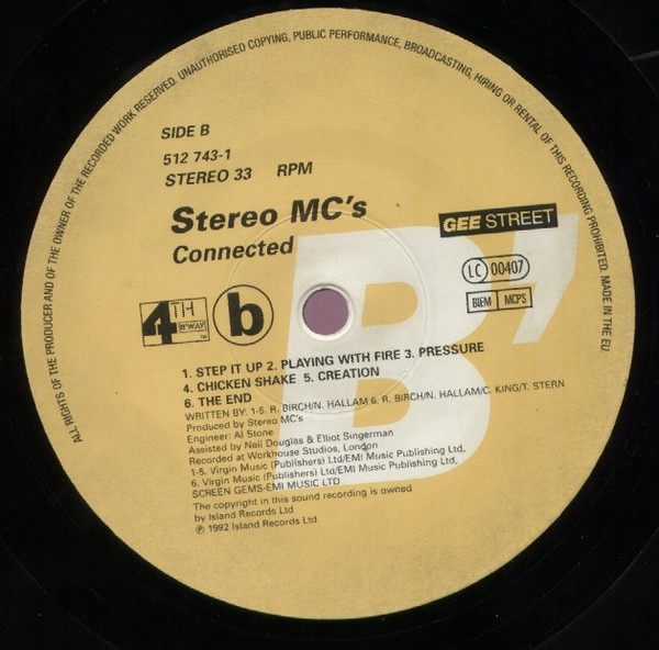 Stereo MC's - Connected (LP, Album)